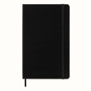 Notes MOLESKINE PROFESSIONAL L (13x21 cm), twarda oprawa, 240 stron, czarny, Notatniki, Zeszyty i bloki