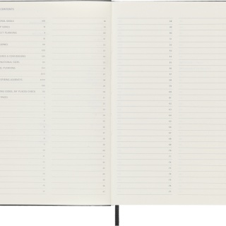 Notes MOLESKINE PROFESSIONAL L (13x21 cm), twarda oprawa, 240 stron, czarny, Notatniki, Zeszyty i bloki