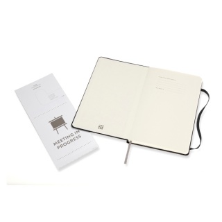 Notes MOLESKINE PROFESSIONAL L (13x21 cm), twarda oprawa, 240 stron, czarny, Notatniki, Zeszyty i bloki