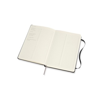 Notes MOLESKINE PROFESSIONAL L (13x21 cm), twarda oprawa, 240 stron, czarny, Notatniki, Zeszyty i bloki