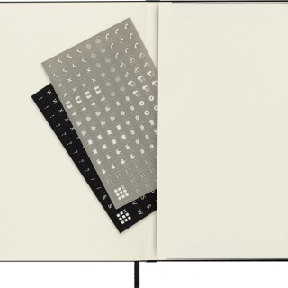Notes MOLESKINE PROFESSIONAL L (13x21 cm), twarda oprawa, 240 stron, czarny, Notatniki, Zeszyty i bloki