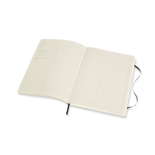 Notes MOLESKINE PROFESSIONAL XL (19x25 cm), miękka oprawa, 192 strony, czarny, Notatniki, Zeszyty i bloki