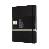 Notes MOLESKINE PROFESSIONAL XL (19x25 cm), twarda oprawa, 192 strony, czarny, Notatniki, Zeszyty i bloki