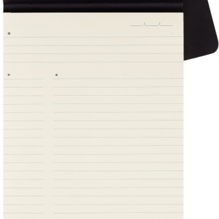 Notes reporterski PRO PAD MOLESKINE L (13x21 cm), 96 stron, czarny, Notatniki, Zeszyty i bloki