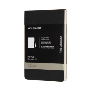 Notes reporterski PRO PAD MOLESKINE P (9x14 cm), 96 stron, czarny, Notatniki, Zeszyty i bloki