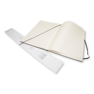 Szkicownik MOLESKINE A3 (29,7x42cm), twarda oprawa, 96 stron, czarny, Notatniki, Zeszyty i bloki