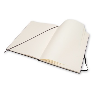 Szkicownik MOLESKINE A4 (21x29,7cm), twarda oprawa, 96 stron, czarny, Notatniki, Zeszyty i bloki