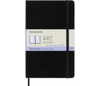 Szkicownik MOLESKINE L (13x21cm), twarda oprawa, 104 strony, czarny, Notatniki, Zeszyty i bloki