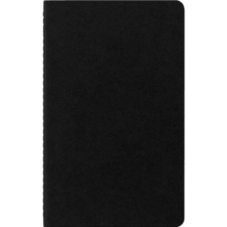 Zestaw 3 Zeszytów MOLESKINE Cahier Journals L (13x21cm) w linie, 80 stron, czarny, Notatniki, Zeszyty i bloki