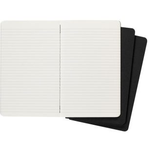 Zestaw 3 Zeszytów MOLESKINE Cahier Journals L (13x21cm) w linie, 80 stron, czarny, Notatniki, Zeszyty i bloki