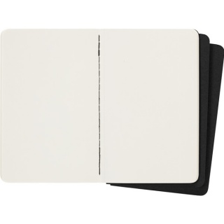 Zestaw 3 Zeszytów MOLESKINE Cahier Journals P (9x14cm) gładki, 64 strony, czarny, Notatniki, Zeszyty i bloki