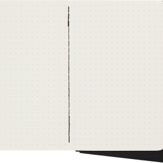 Zestaw 3 Zeszytów MOLESKINE Cahier Journals P (9x14cm) w kropki, 64 strony, czarny, Notatniki, Zeszyty i bloki