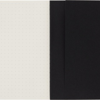 Zestaw 3 Zeszytów MOLESKINE Cahier Journals P (9x14cm) w kropki, 64 strony, czarny, Notatniki, Zeszyty i bloki