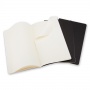 Zestaw 3 Zeszytów MOLESKINE Cahier Journals P (9x14cm) w linie, 64 strony, czarny, Notatniki, Zeszyty i bloki