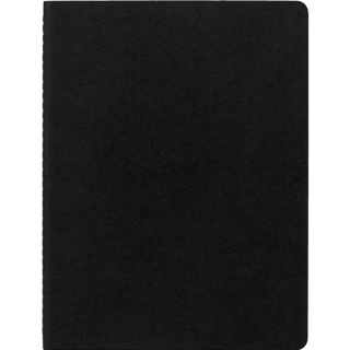 Zestaw 3 Zeszytów MOLESKINE Cahier Journals XL (19x25cm) gładki, 120 stron, czarny, Notatniki, Zeszyty i bloki