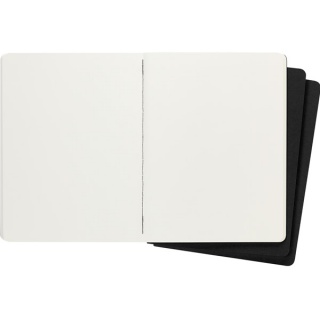 Zestaw 3 Zeszytów MOLESKINE Cahier Journals XL (19x25cm) gładki, 120 stron, czarny, Notatniki, Zeszyty i bloki
