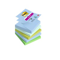 Bloczek samoprzylepny POST-IT® Super sticky Z-Notes (R330-5SS-OAS), 76x76mm, 5x90 kart., Bloczki samoprzylepne, Papier i etykiety
