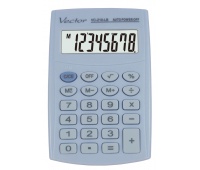 Kalkulator kieszonkowy VECTOR KAV VC-210III, 8- cyfrowy ,64x98,5mm, jasnozielony, Kalkulatory, Urządzenia i maszyny biurowe