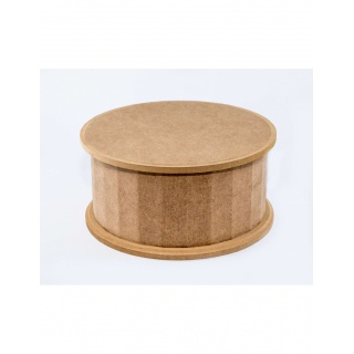 PUDEŁKO OKRĄGŁE Z MDF 17X17X8CM KT42, Podkategoria, Kategoria