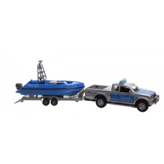 AUTO POLICJA 12CM Z ŁODZIĄ ŚW.DŹW. 8259, Podkategoria, Kategoria