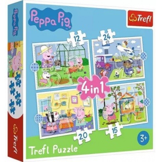 PUZZLE 4w1 (12,15,20,24) - Wspomnienie z wakacji =, Podkategoria, Kategoria