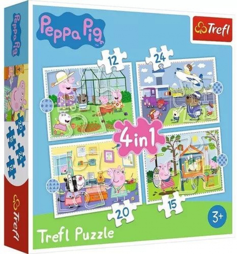 PUZZLE 4w1 (12,15,20,24) - Wspomnienie z wakacji =, Podkategoria, Kategoria