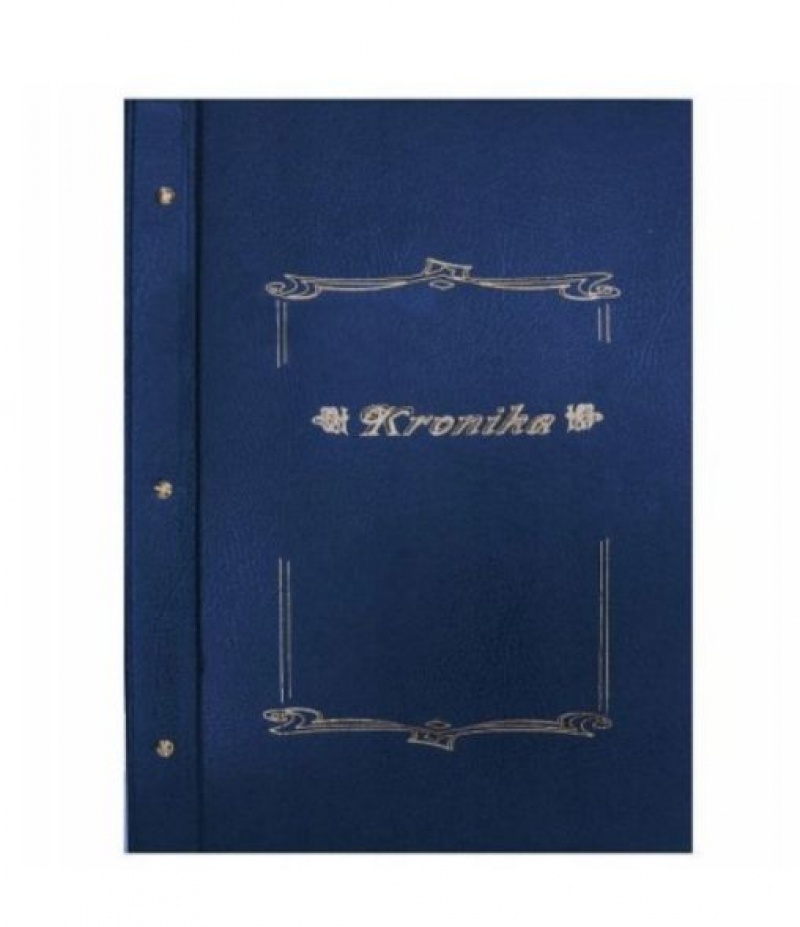 KRONIKA A4 NITY PIONOWA GRANATOWA, Kroniki, Galanteria papiernicza