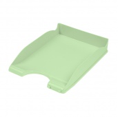 DONAU LIFE Desk letter tray, polystyrene, pastel, green
