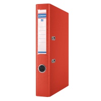Segregator DONAU Premium, PP, 50mm, czerwony, Segregatory polipropylenowe, Archiwizacja dokumentów