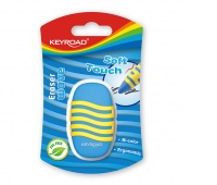 KEYROAD Wave universal eraser, blister, mix of colors