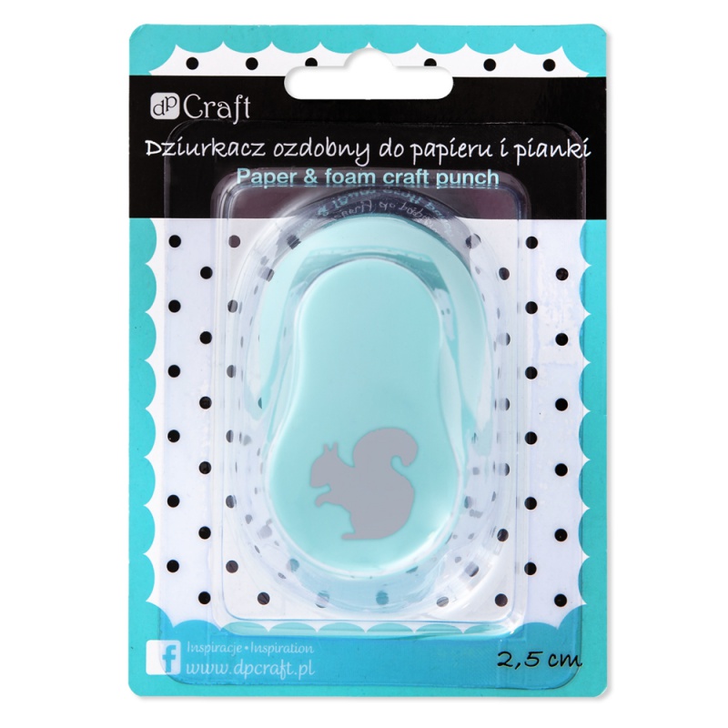 DZIURKACZ OZDOBNY DO PAP.I PIAN.2,5 CM WIEWIÓRKA, Podkategoria, Kategoria