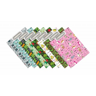 KLIP A4 TECZKA Z NADRUKIEM FLOWERS, Podkategoria, Kategoria