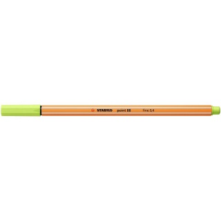 CIENKOPIS STABILO POINT 88 lime green 88/14, Cienkopisy, Art. do pisania i korygowania