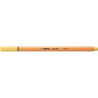 CIENKOPIS STABILO POINT 88 LIGHT YELLOW 88/23, Cienkopisy, Art. do pisania i korygowania