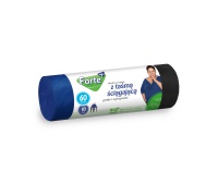 FORTE+ WORKI NA ŚMIECI LDPE Z TAŚMĄ 60L.10szt., Podkategoria, Kategoria