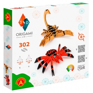 ORIGAMI 3D-2 w 1 PAJĄK,SKORPION/SPIDER,SCORPION, Podkategoria, Kategoria