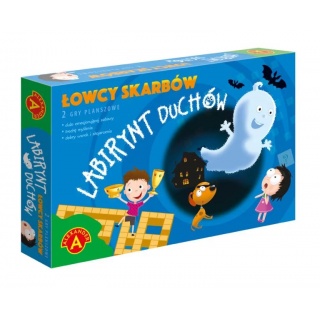 ŁOWCY SKARB&Oacute;W-LABIRYNT DUCH&Oacute;W, Planszowe, Gry