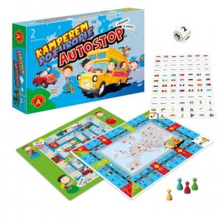 KAMPEREM PO EUROPIE-AUTOSTOP, Planszowe, Gry