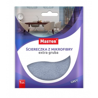 MASTER ŚCIERKA MIKROFIBRA 40X40CM S-046, Podkategoria, Kategoria