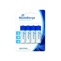 MEDIARANGE Premium Mignon AA, LR6, 1.5V alkaline batteries, 4 pcs
