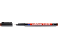 Pen permanent e-140 S EDDING, 0,3mm, brown