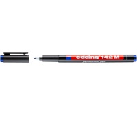 Pen permanent e-142 M EDDING, 1mm, blue