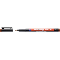 Pen permanent e-141 F EDDING, 0,6mm, brown