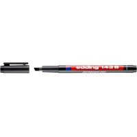Pen permanent e-143 B EDDING, 1-3mm, black