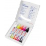 Marker acrylic broad e-5000 EDDING, 5-10mm, set 5, color mix neon