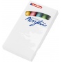 Marker akrylowy średni e-5100 EDDING, 2-3mm, 5 szt., mix kolorów pastel, Markery, Artykuły do pisania i korygowania