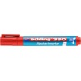 Marker do flipchartów e-380 EDDING, 1,5-3mm, czerwony, Markery, Artykuły do pisania i korygowania