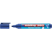 Marker do flipchartów e-380 EDDING, 1,5-3mm, niebieski, Markery, Artykuły do pisania i korygowania