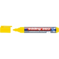 Marker do tablic e-360 EDDING, 1,5-3mm, żółty, Markery, Artykuły do pisania i korygowania
