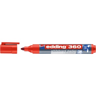 Marker do tablic e-360 EDDING, 1,5-3mm, czerwony, Markery, Artykuły do pisania i korygowania